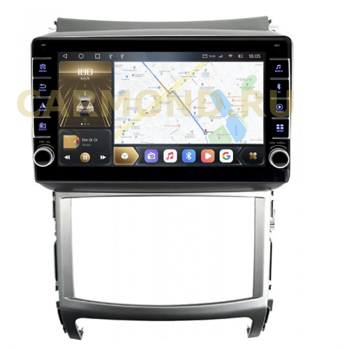 Штатная магнитола CarMedia OL-9766-N (с кнопками) для Hyundai ix55 2008-2013 на Android 10.0