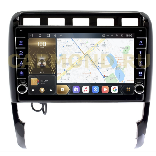 Штатная магнитола CarMedia OL-9146-N (с кнопками) для Porsche Cayenne 2002-2010 на Android 10.0