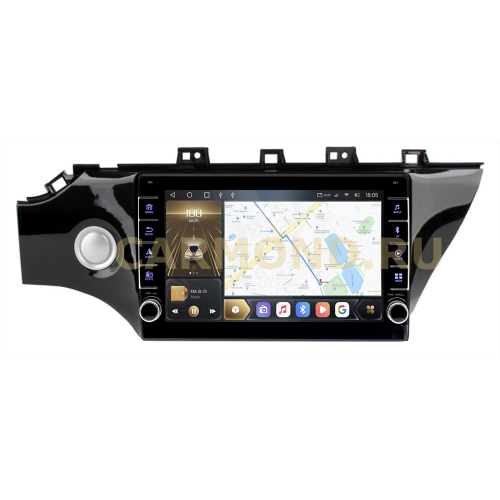 Штатная магнитола CarMedia OL-1742-2-P (с кнопками) для Kia Rio IV 2017-2020 на Android 10.0