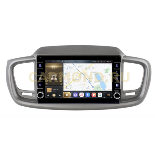 Штатная магнитола CarMedia OL-1738-P (с кнопками) для Kia Sorento III Prime 2015-2020 на Android 10.0