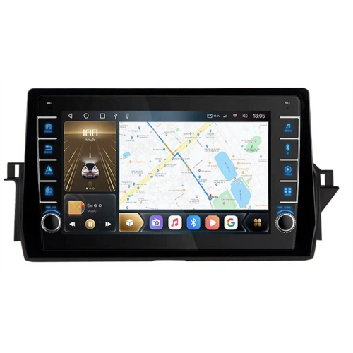 Штатная магнитола CarMedia OL-1420-P (с кнопками) для Toyota Camry 2021+ на Android 10.0