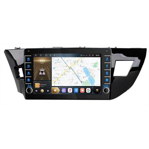 Штатная магнитола CarMedia OL-1603-P (с кнопками) для Toyota Corolla 2012-2016 на Android 10.0