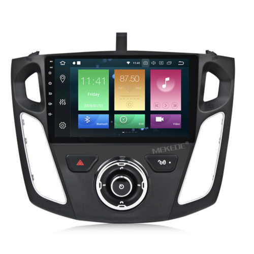 Штатная магнитола CarMedia MKD-7081-P6 для Ford Focus III 2011-2016 на Android 10.0