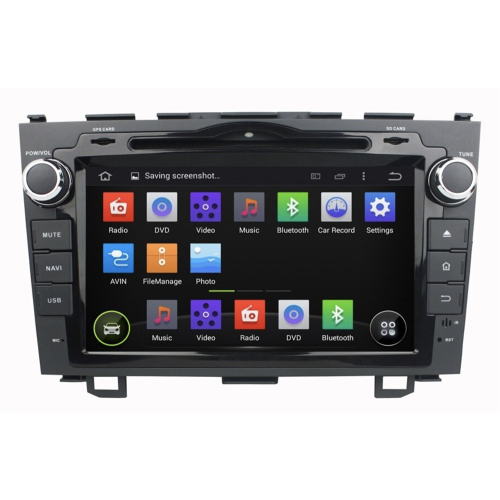 Штатная магнитола CarMedia MKD-8079-P6 для Honda CR-V III 2007-2012 на Android 10.0
