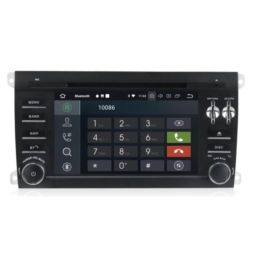 Штатная магнитола CarMedia MKD-P797-P6N для Porsche Cayenne 2002-2010 на Android 11.0