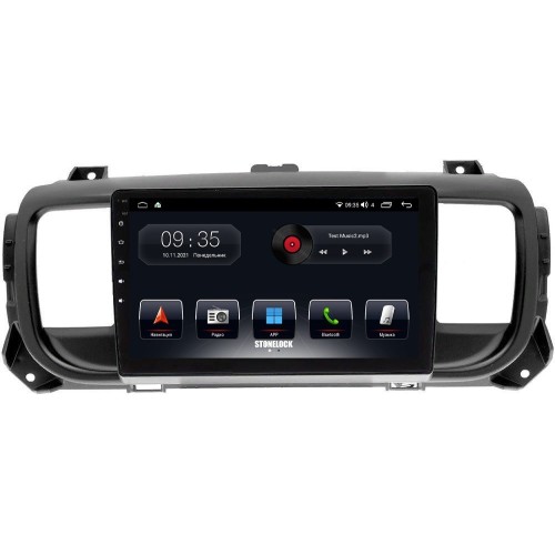 Штатная магнитола Stonelock CIT902MB8 2/32 ГБ для Citroen SpaceTourer, Jampy III 2016-2024 на Android 10.0