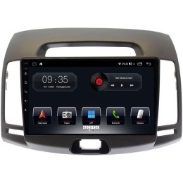 Штатная магнитола Stonelock HYD9051MB8 2/32 ГБ для Hyundai Elantra 2006-2011 серый на Android 10.0