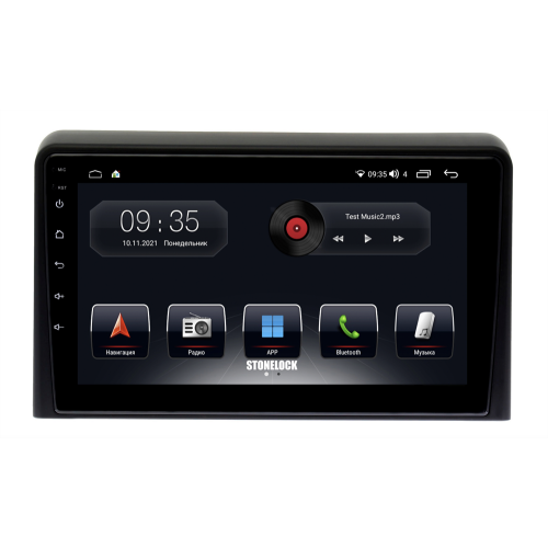 Штатная магнитола Stonelock HYD909MB8 2/32 ГБ для Hyundai Sonata VII (LF) 2017-2019 на Android 10.0