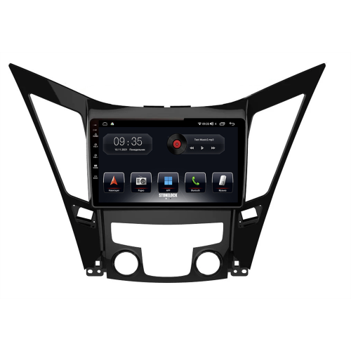 Штатная магнитола Stonelock HYD906MB8 2/32 ГБ для Hyundai Sonata VI (YF) 2009-2014 на Android 10.0