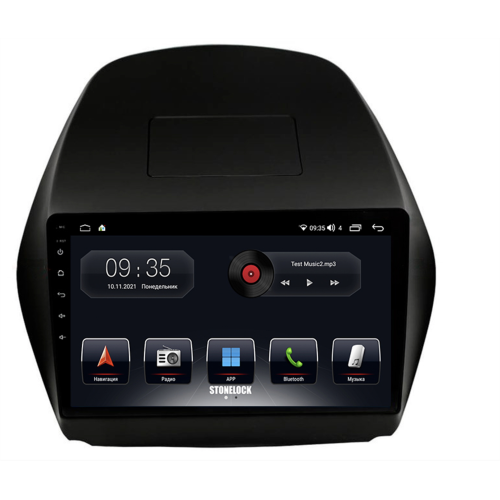 Штатная магнитола Stonelock HYD101MB8 2/32 ГБ для Hyundai ix35, Tucson II 2011-2015 на Android 10.0