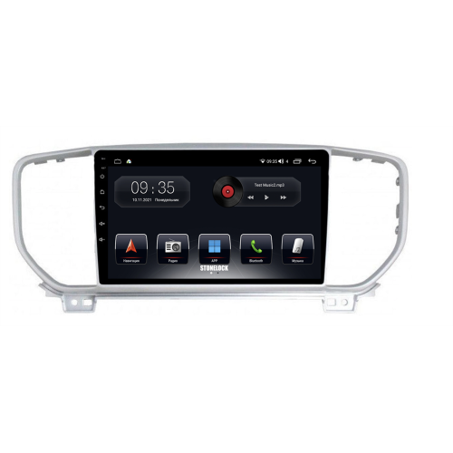 Штатная магнитола Stonelock KIA914MB8 2/32 ГБ для Kia Sportage IV 2018-2022 на Android 10.0