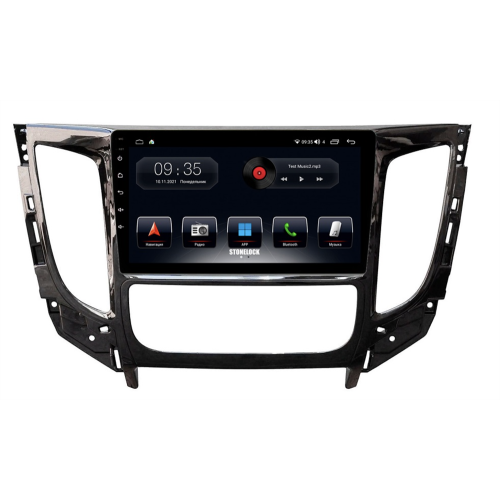 Штатная магнитола Stonelock MSB910MB8 2/32 ГБ для Mitsubishi Pajero Sport III, L200 V 2015-2021 на Android 10.0