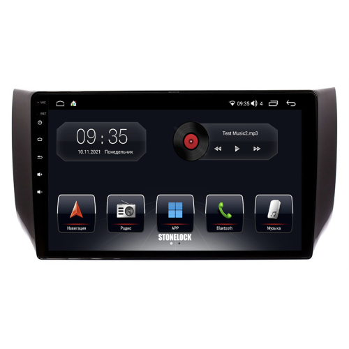 Штатная магнитола Stonelock NIS104MB8 2/32 ГБ для Nissan Sentra 2012+,Tiida (C13R) на Android 10.0
