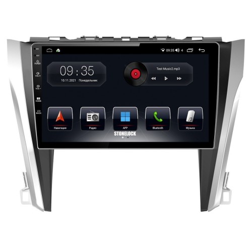 Штатная магнитола Stonelock TOY102MB8 2/32 ГБ для Toyota Camry V55 2014-2018 на Android 10.0