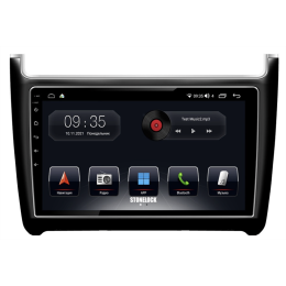 Штатная магнитола Stonelock VW901MB8 2/32 ГБ для Volkswagen Polo 5 2009-2019 на Android 10.0