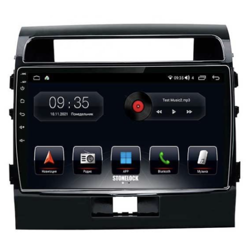 Штатная магнитола Stonelock TOY100MB8 2/32 ГБ для Toyota Land Cruiser 200 2007-2015 на Android 10.0