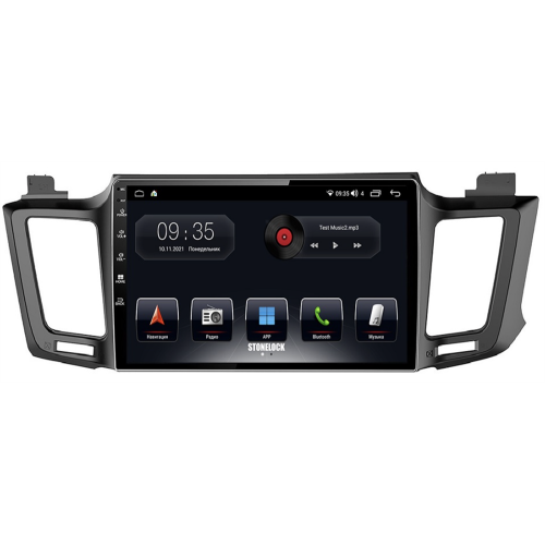 Штатная магнитола Stonelock TOY105MB8 2/32 ГБ для Toyota RAV4 (CA40) 2013-2019 на Android 10.0