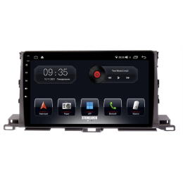 Штатная магнитола Stonelock TOY106MB8 2/32 ГБ для Toyota Highlander (U50) 2014-2019 на Android 10.0