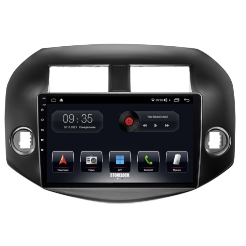 Штатная магнитола Stonelock TOY104MB8 2/32 ГБ для Toyota RAV4 (XA30) 2006-2013 на Android 10.0