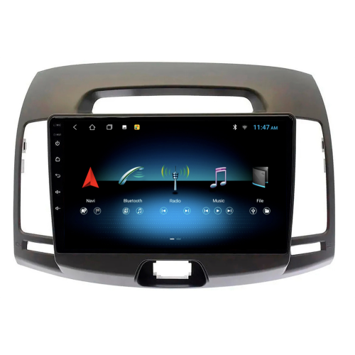 Штатная магнитола Stonelock HYD9050MB4 2/32 ГБ для Hyundai Elantra 2006-2011 черный на Android 10.0