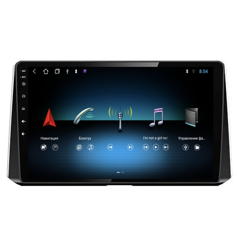Головное устройство Stonelock REN101MB4 2/32 для Renault Duster 2020 на Android 10.0