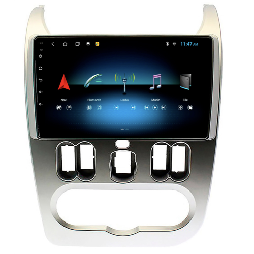 Штатная магнитола Stonelock REN904MB4 2/32 ГБ для Renault Logan, Sandero 2009-2013 на Android 10.0