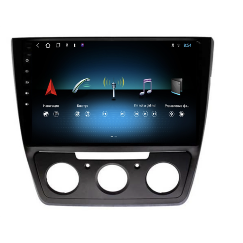 Штатная магнитола Stonelock SK1030MB4 2/32 ГБ для Skoda Yeti I 2009-2018 на Android 10.0