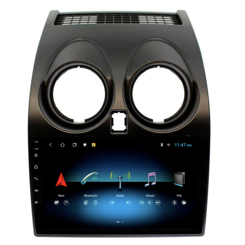 Штатная магнитола Stonelock NIS901MB4 2/32 ГБ для Nissan Qashqai 2007-2013 на Android 10.0