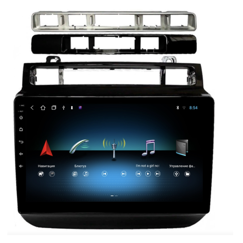 Штатная магнитола Stonelock VW910MB4 2/32 ГБ для Volkswagen Touareg 2010-2019 на Android 10.0