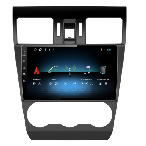Штатная магнитола Stonelock SUB901MB4 2/32 ГБ для Subaru Forester IV 2012-2014, Impreza IV 2012-2015, XV I 2011-2015 на Android 10.0