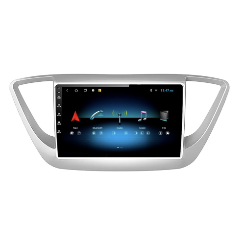Штатная магнитола Stonelock HYD903MB4 2/32 ГБ для Hyundai Solaris 2017-2020 на Android 10.0