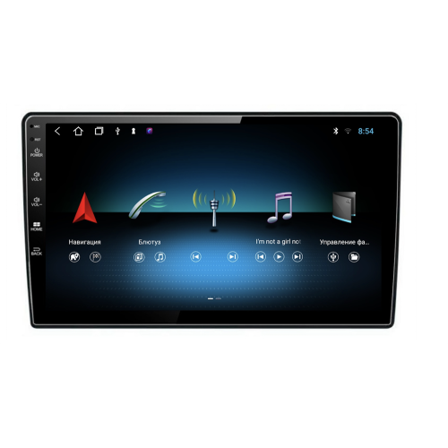 Штатная магнитола Stonelock MSB906MB4 2/32 ГБ для Mitsubishi L200 2018-2024 на Android 10.0