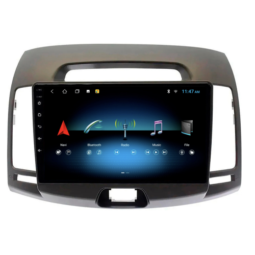 Штатная магнитола Stonelock HYD9051MB4 2/32 ГБ для Hyundai Elantra 2006-2011 серый на Android 10.0