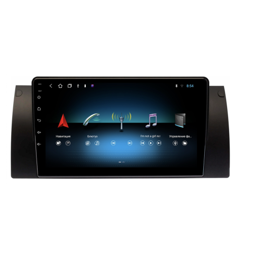 Штатная магнитола Stonelock BMW901MB4 2/32 ГБ для BMW 5 (E39), X5 (E53), 7 (E38) 1995-2006 на Android 10.0