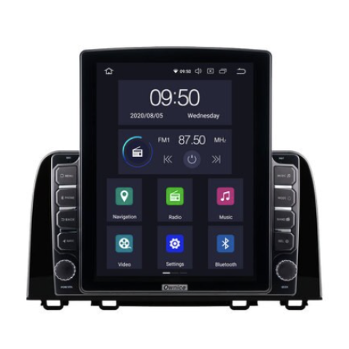 Штатная магнитола CarMedia OL-9651-HL TESLA для Honda CR-V 2017-2024 на Android 10.0