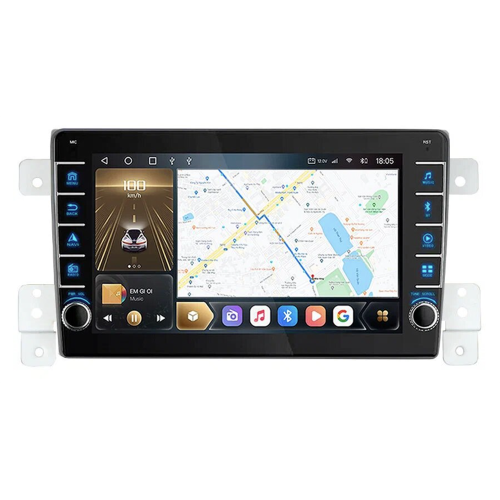 Штатная магнитола CarMedia OL-9624-P (с кнопками) для Suzuki Vitara 2005-2015 на Android 10.0