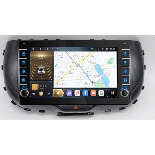 Штатная магнитола CarMedia OL-9742-P (с кнопками) для Kia Soul III 2019-2024 на Android 10.0