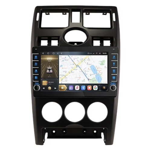 Штатная магнитола CarMedia OL-9066-1-F (с кнопками) для Lada Priora 2007-2013 на Android 10.0