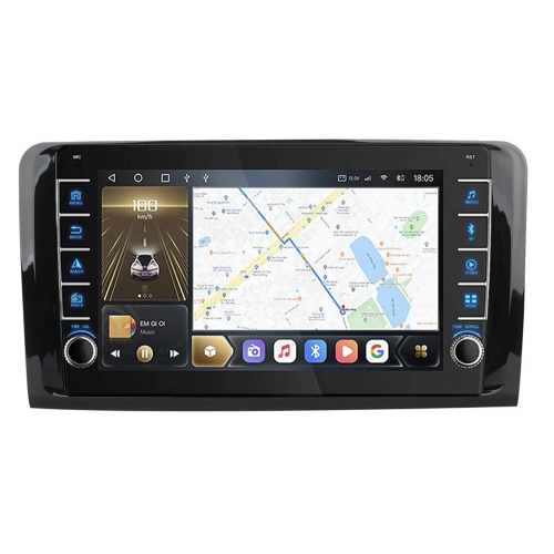 Штатная магнитола CarMedia OL-9950-P (с кнопками) для Mercedes GL-klasse (X164), ML-klasse (W164) 2005-2012 на Android 10.0