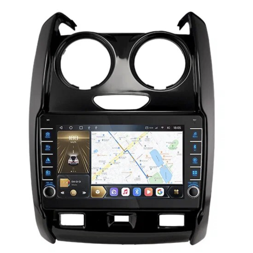 Штатная магнитола CarMedia OL-9115-2-P (с кнопками) для Lada Largus 2021+ на Android 10.0