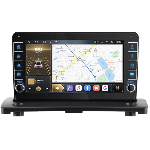 Штатная магнитола CarMedia OL-9136-N (с кнопками) для Volvo XC-90 2006-2014 на Android 10.0