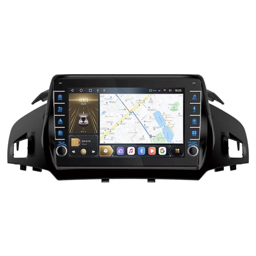 Штатная магнитола CarMedia OL-9203-1-N (с кнопками) для Ford Kuga II 2013-2019 на Android 10.0