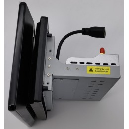Универсальная магнитола 1 DIN CarMedia OL-1032-P6 поворотный экран 13.3