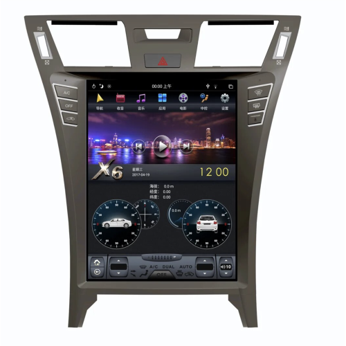 Магнитола Тесла CarMedia ZF-1303L-32-DSP Tesla-Style для Lexus LS 460 2006-2009 на Android 9.0
