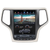 Магнитола Тесла CarMedia ZF-1217G-DSP Tesla-Style для Jeep Grand Cherokee 2013+ (рамка цвет: шампань) на Android 9.0