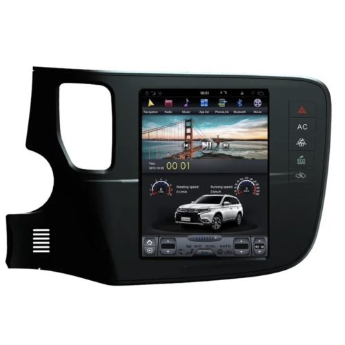 Магнитола Тесла CarMedia ZF-1109-DSP Tesla-Style для Mitsubishi Outlander III 2013-2020 (все комплектации) на Android 9.0