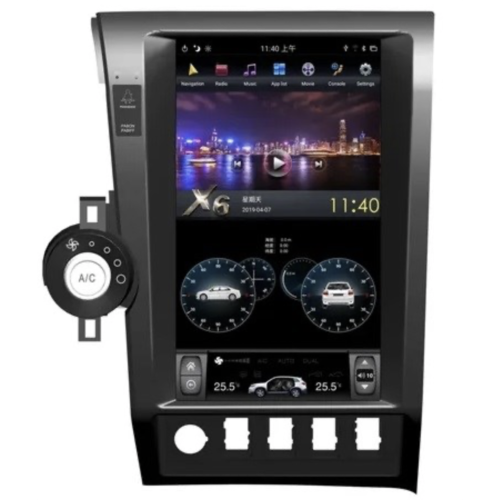 Магнитола Тесла CarMedia ZF-1818-DSP Tesla-Style для Toyota Tundra 2007-2013 на Android 9.0