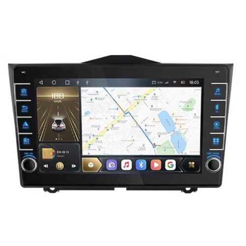 Штатная магнитола CarMedia OL-9063-P (с кнопками) для Lada GRANTA 2018-2025 на Android 10.0