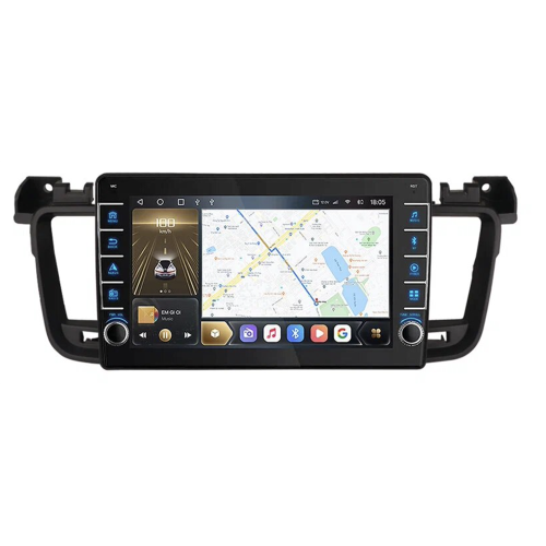 Штатная магнитола CarMedia OL-9142-P (с кнопками) для Peugeot 508 I 2012-2018 на Android 10.0