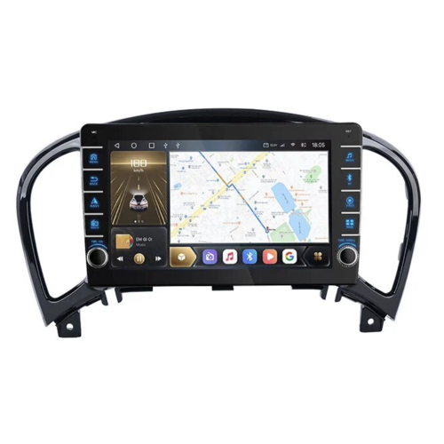 Штатная магнитола CarMedia OL-9672-F (с кнопками) для NISSAN Juke 2010+ на Android 10.0